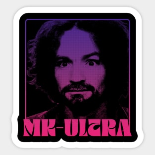 Charles Mason MK ULTRA Sticker